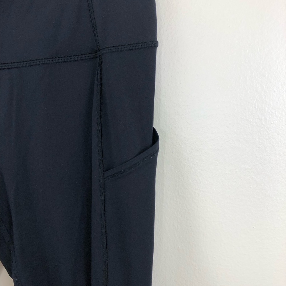 Lululemon Fast & Free 7/8 Tight II *Nulux 25" Black size 6 - Picture 8 of 15